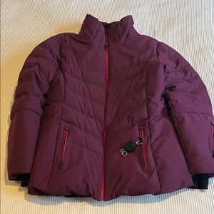 Marmot Purple Jacket with Pink Zipper